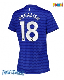 Everton Jack Grealish #18 Tricou Fotbal Replică 2025-26 Femei Acasa